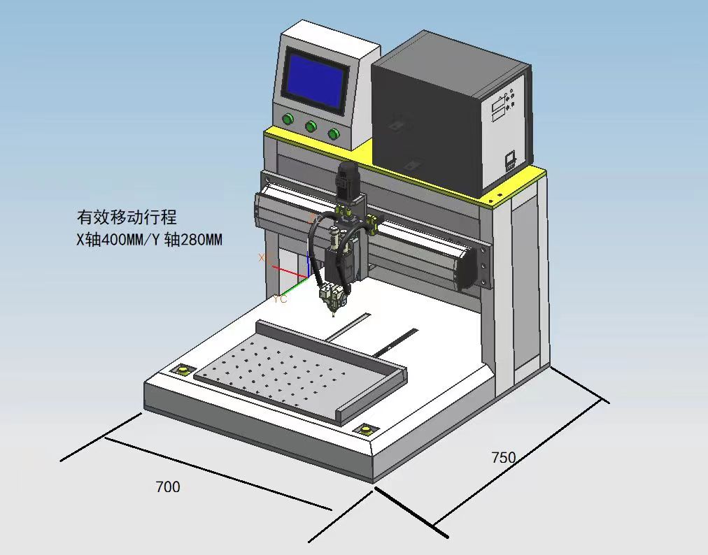 三轴台面点焊机