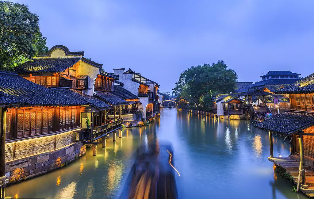 邂逅小江南4天：华东三市+周庄乌镇西塘三水乡4日游