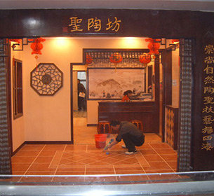 北郊客户店铺店面装修