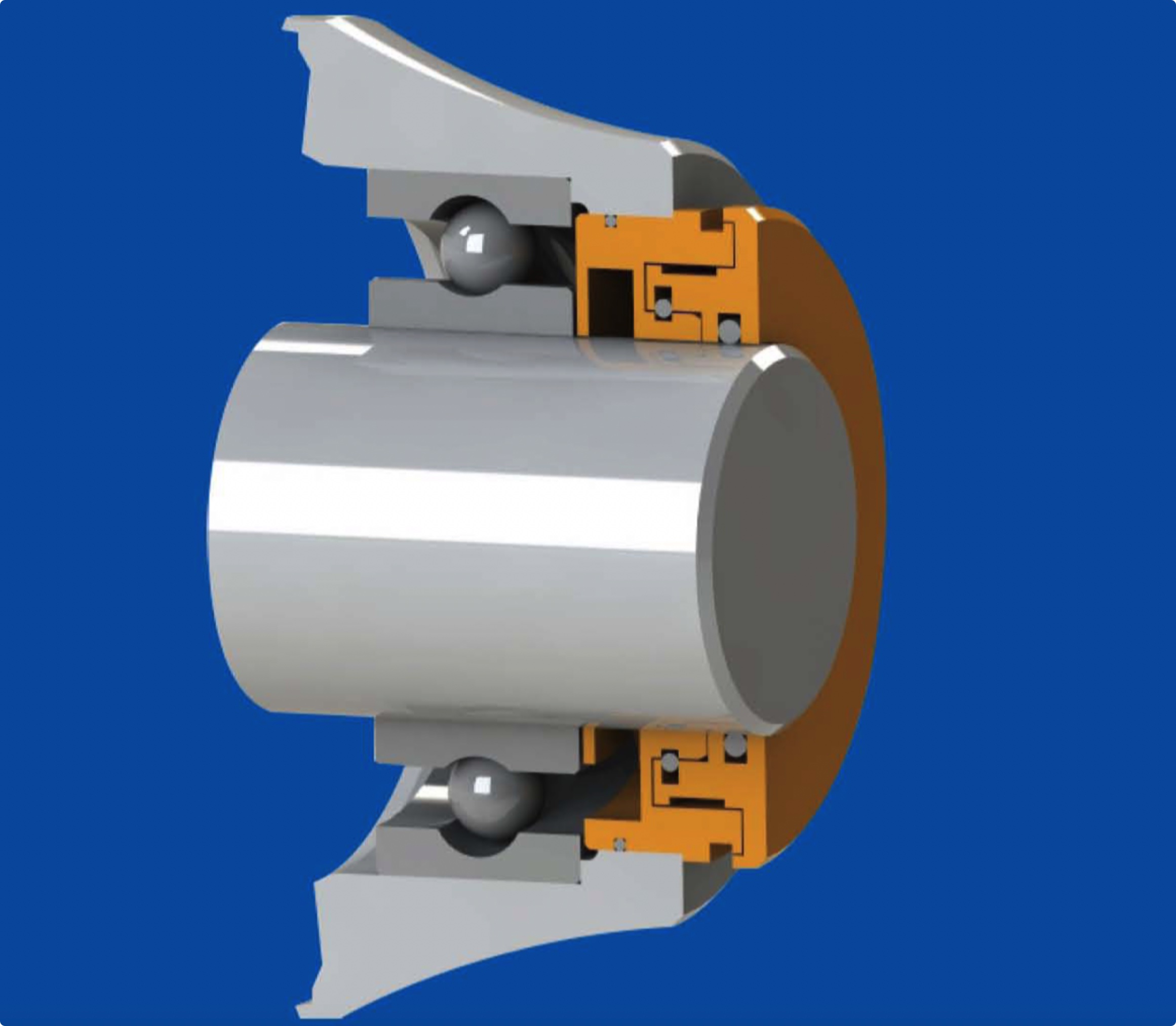 Careinder非接触式、无磨损的电机、齿轮箱和OH系列泵专用密封件