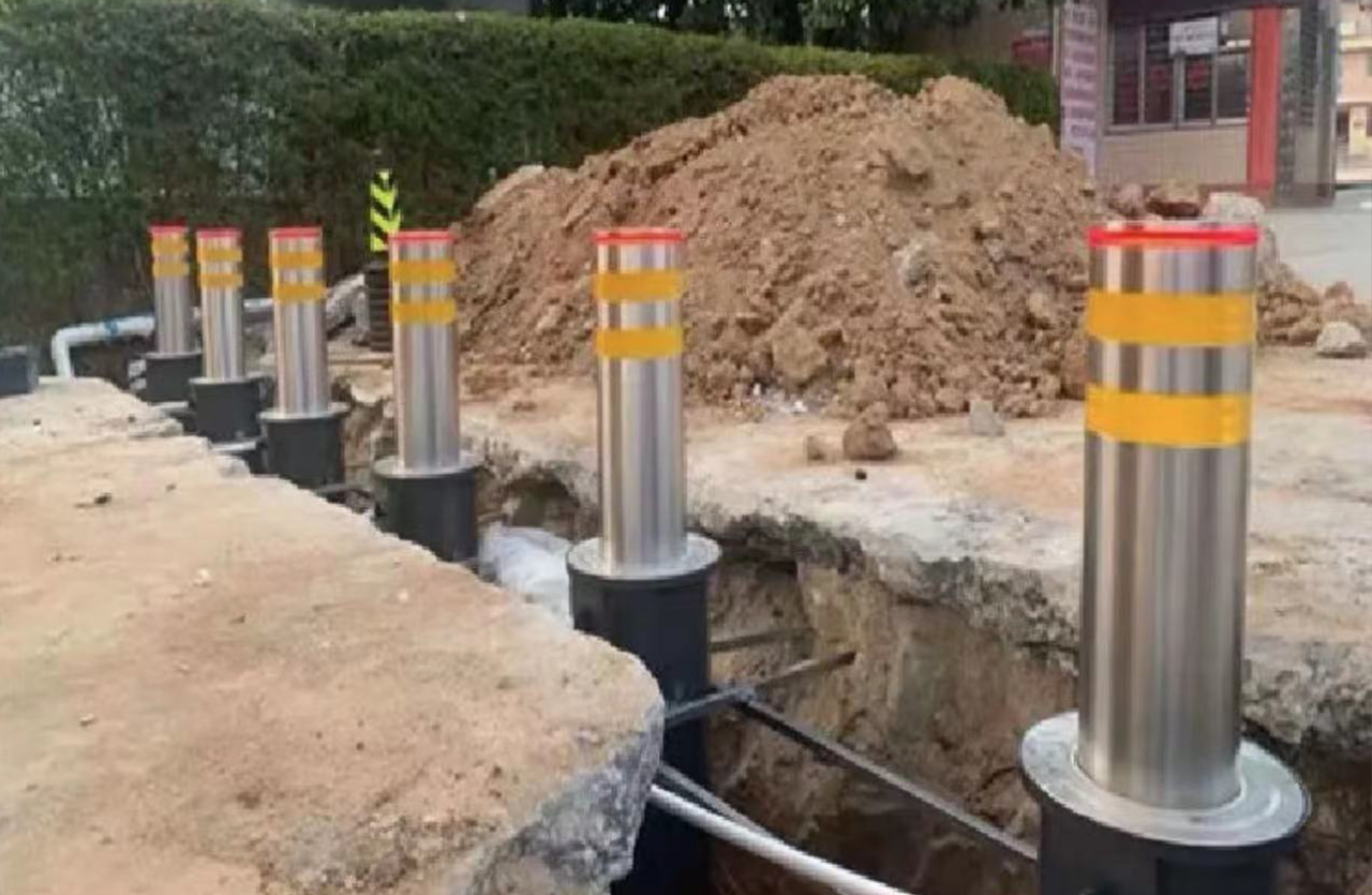 升降柱路桩