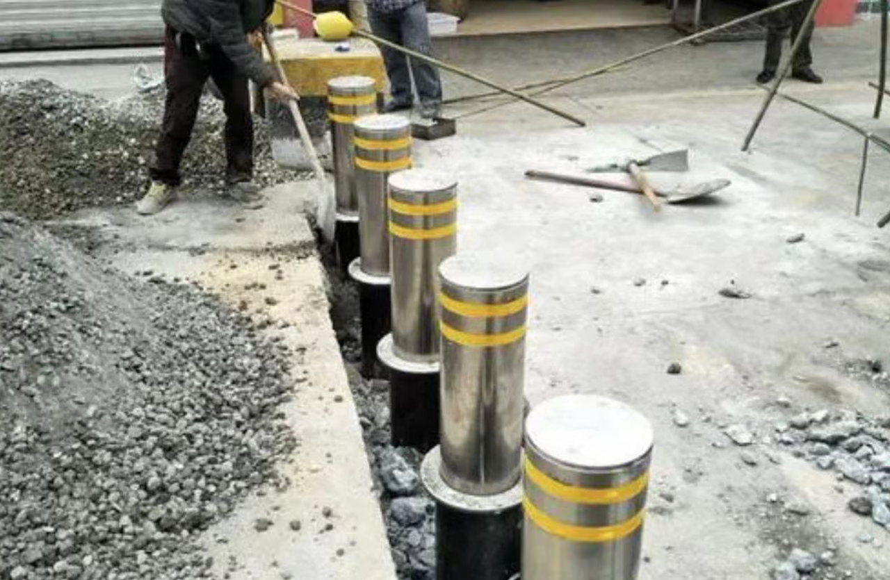 升降柱路桩