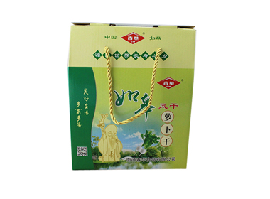 风干萝卜干礼盒