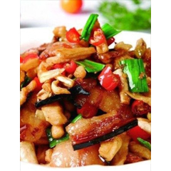 萝卜干炒肉丝