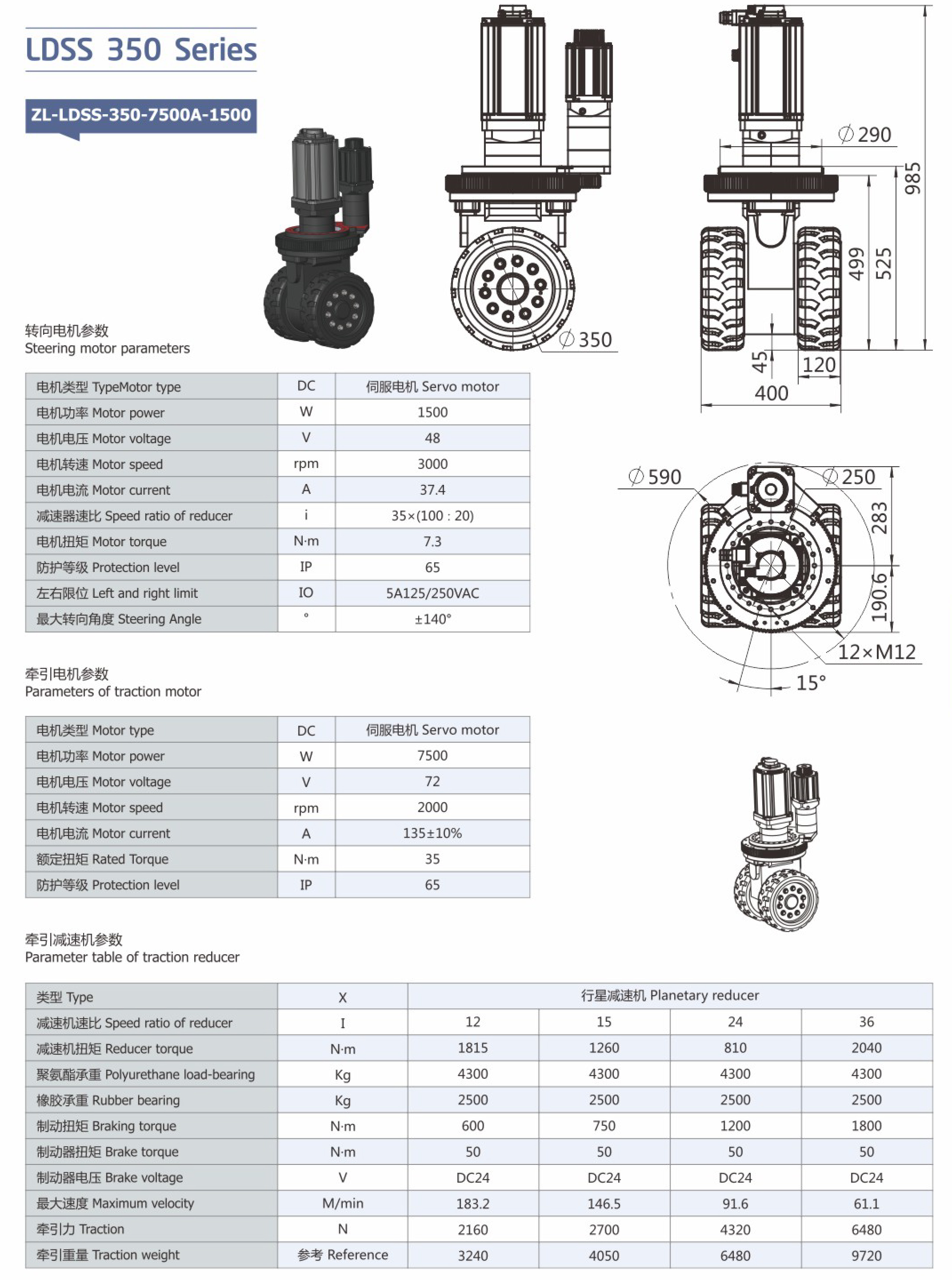 卓蓝减速机智能动力