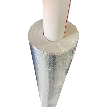 套开口自粘保温棉加厚防冻户外太阳能保护套内径133壁厚30mm长1米5寸