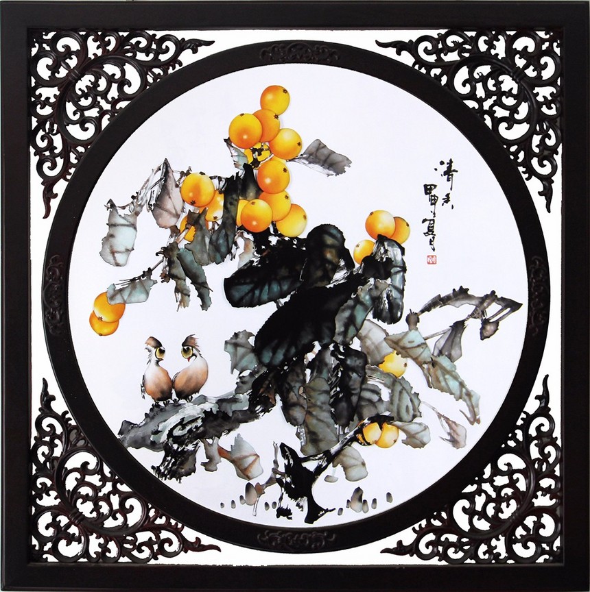 "滕氏布糊画"自问世以来,受到国家,省,市领导及有关部门的重视和扶持