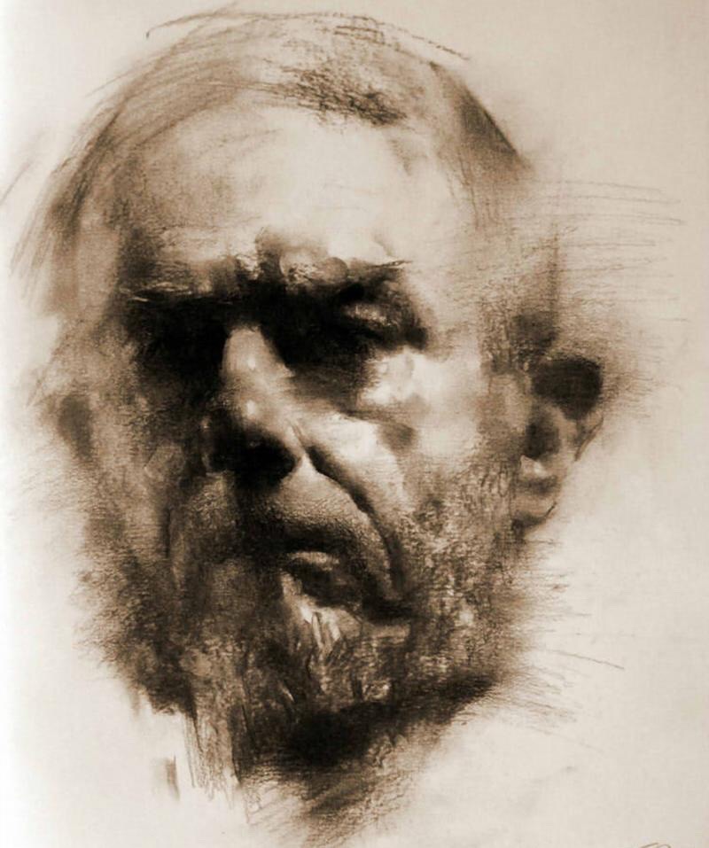 吴兆铭素描作品