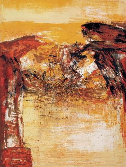 赵无极油画作品