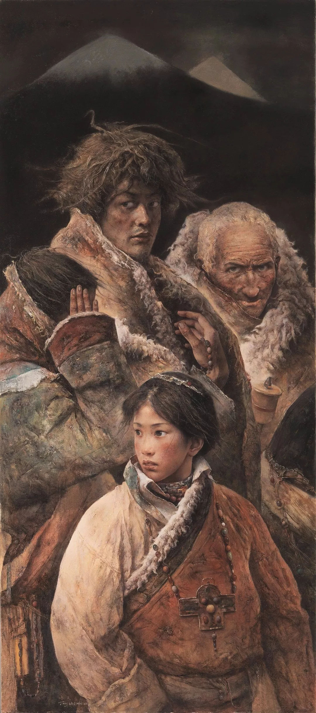 唐伟民油画作品欣赏