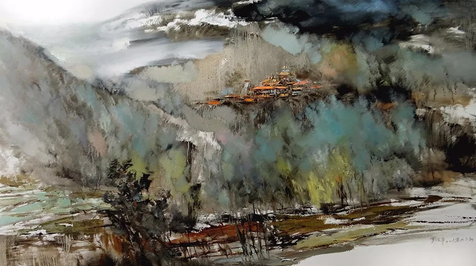 罗晓平油画作品赏析