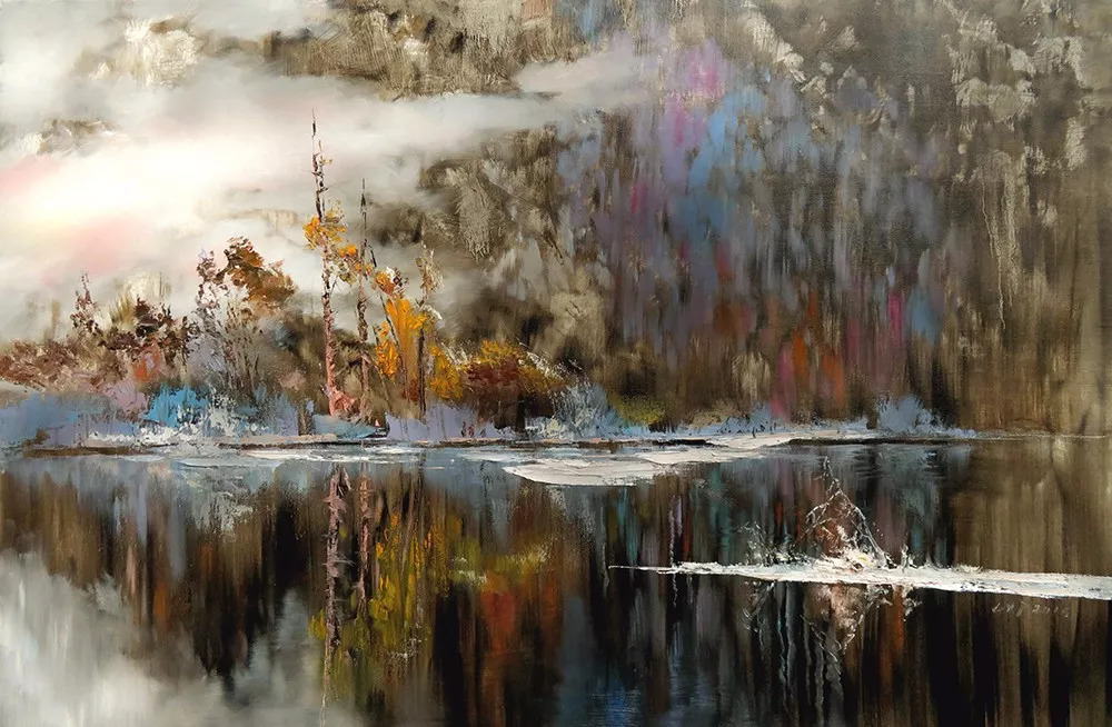 罗晓平油画作品赏析