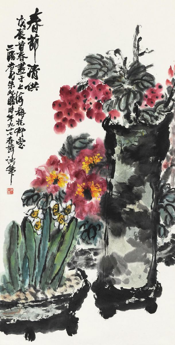 朱屺瞻 作品欣赏(一)