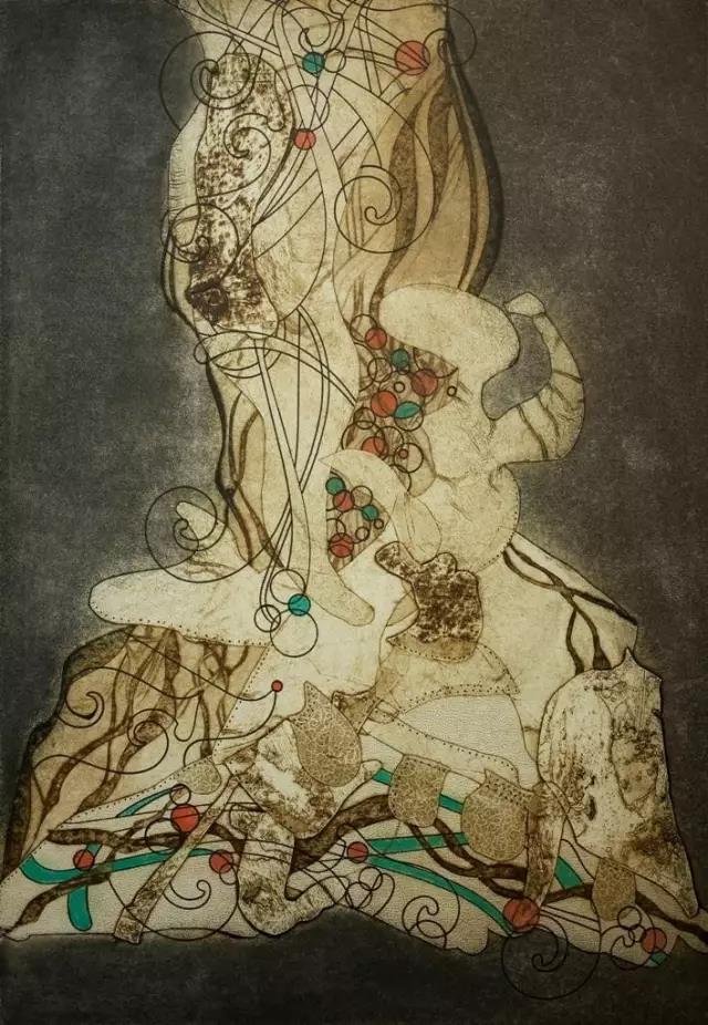 张晓东 综合版画作品欣赏