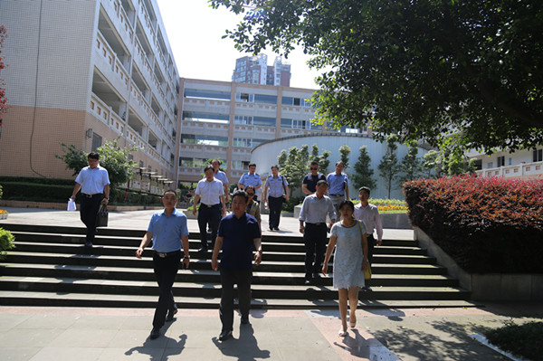 省教育考试院领导莅临我校视导高考准备工作_泸州市天立学校官网