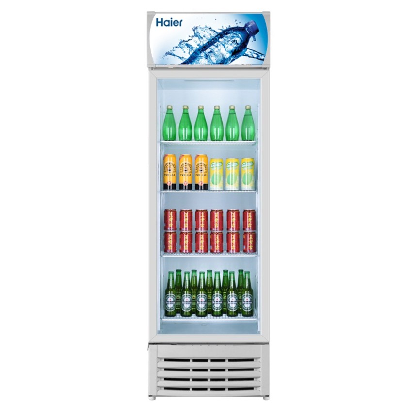 展示柜 sc-242d 242升4层搁架大容积商用立式展示柜 陈列柜 饮料柜