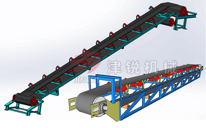 固定式皮带机丨固定式输送机丨固定带式输送机