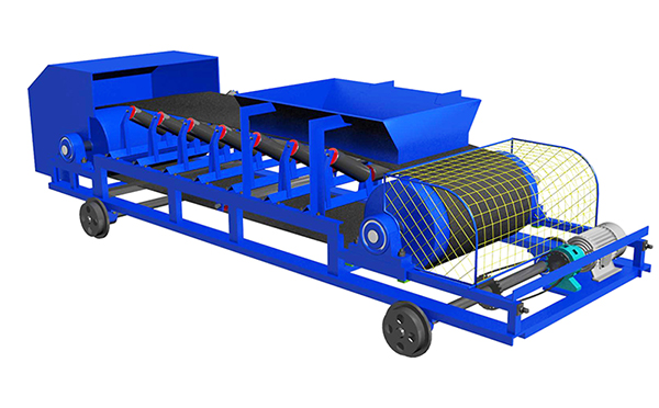 可逆配仓带式输送机卸料小车