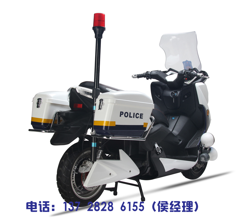 车型名称: t8警用电动车 产地: 东莞基地 电机: 5000w电机 电池大小