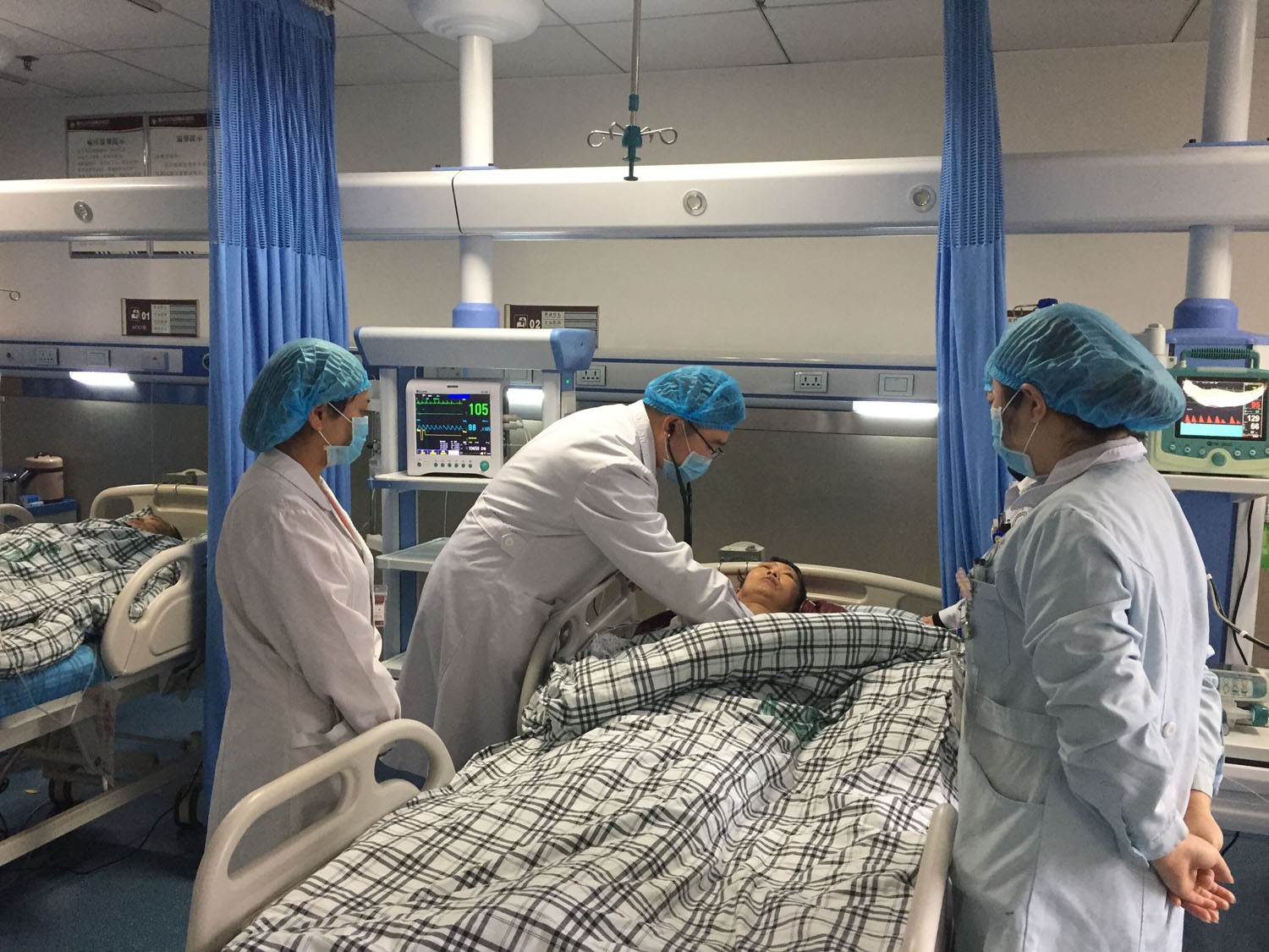 重症監護室(icu) 完成組建並正式運行