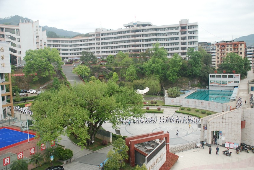 校园美景(一)_尤溪一中