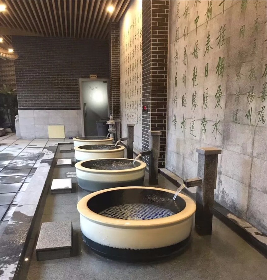 石林为 江苏扬州题《出水芙蓉》及石岗撰写的《出水芙蓉赋》