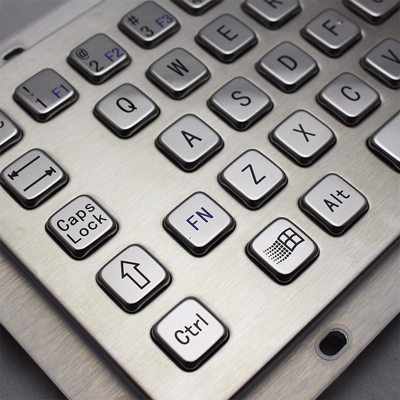 研龙hs392g5金属轨迹球键盘一体