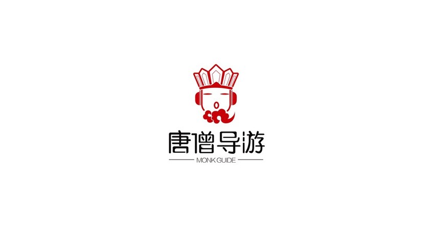 唐僧导游品牌logo设计