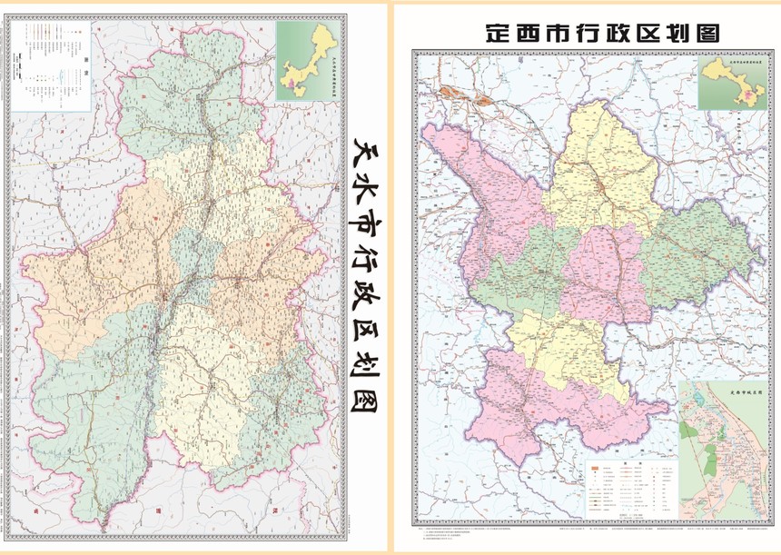 天水市秦州区行政区划图片