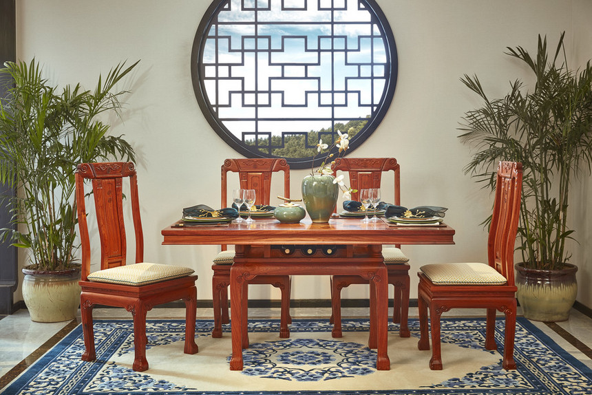 祥和餐桌椅_深圳市苏艺阁家具有限公司【燕誉堂】