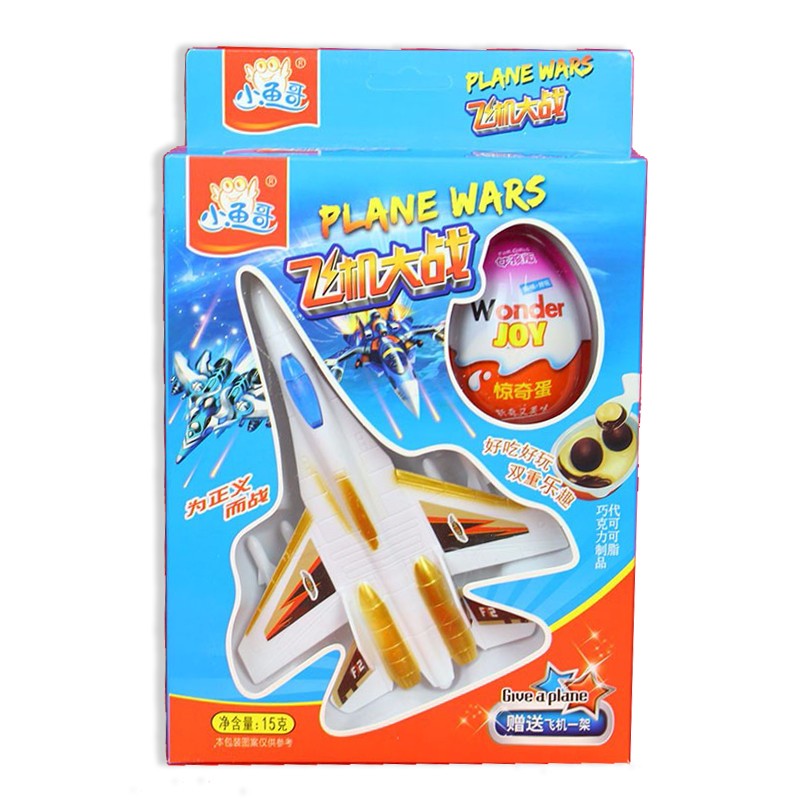 小鱼哥 飞机大战 巧克力制品 15g