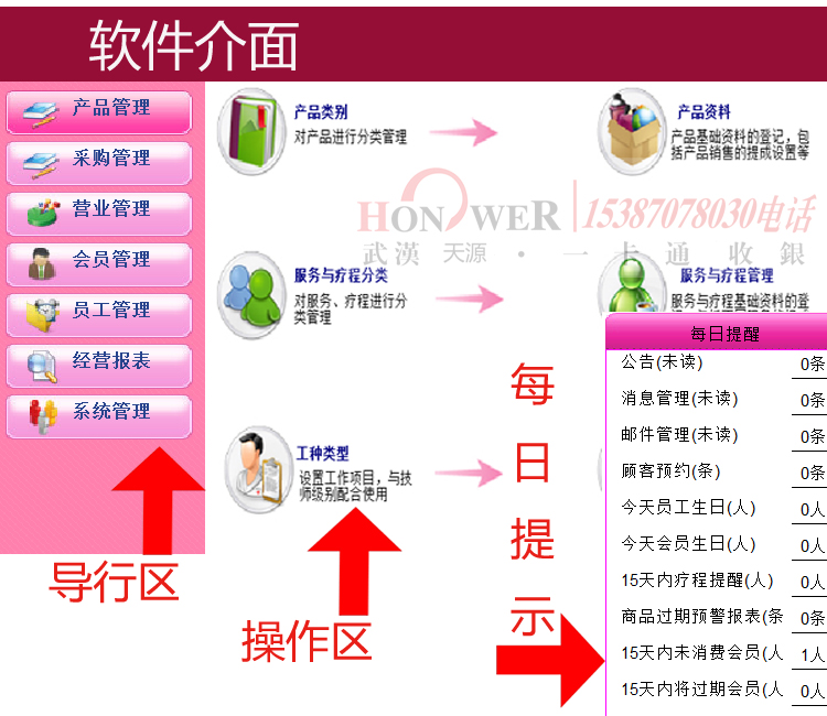 鴻威美容美髮收銀系統