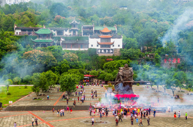 張飛生日恰逢黃金週 雲陽第十屆張飛廟廟會玩轉三國整八天