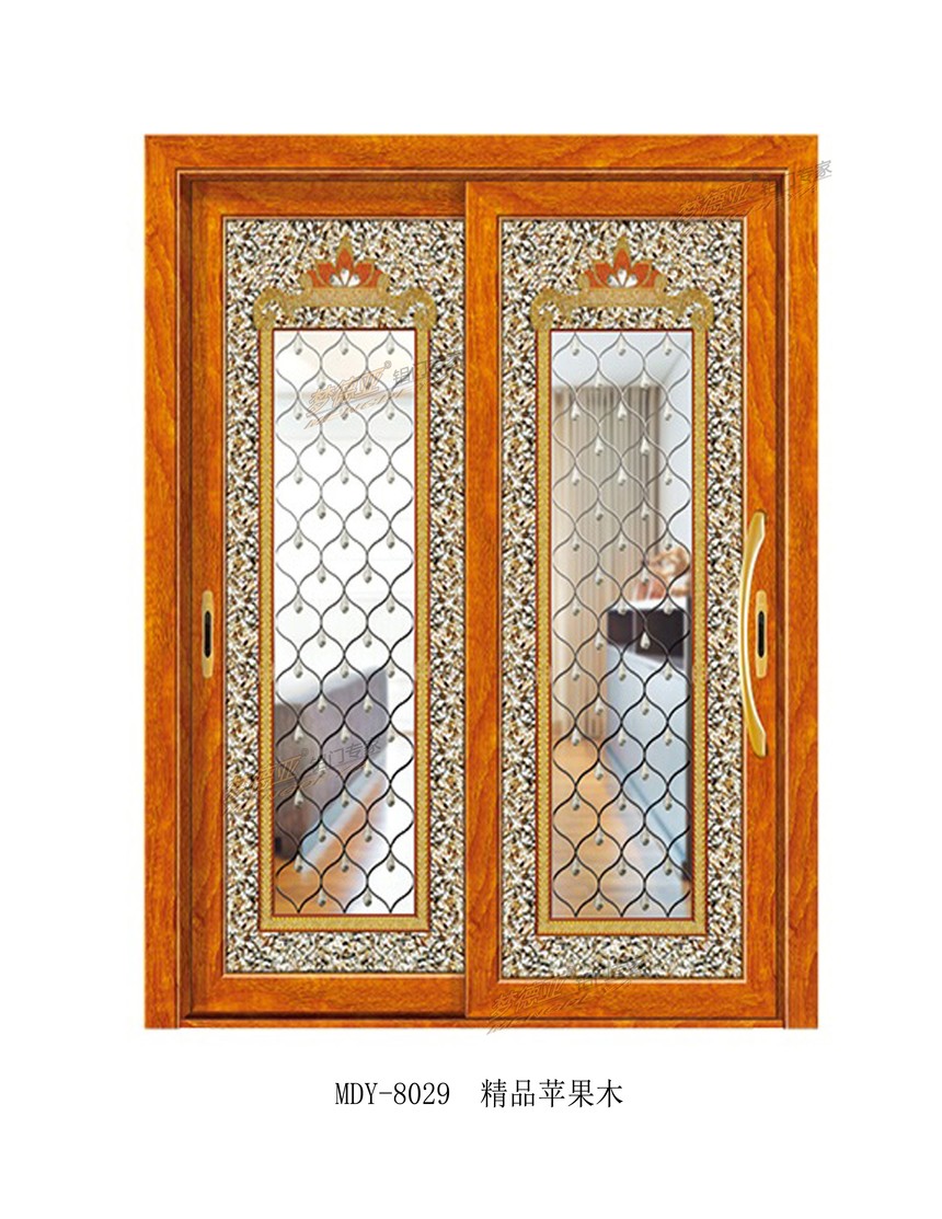 冰晶镶嵌8029_济南梦德亚推拉门