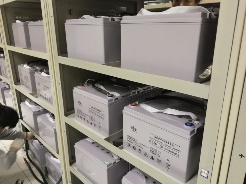 双登直流屏蓄电池6-gfm-100(c10)电池测压线如何连接?