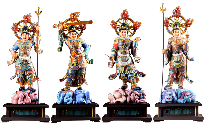四大天王佛像介绍展示