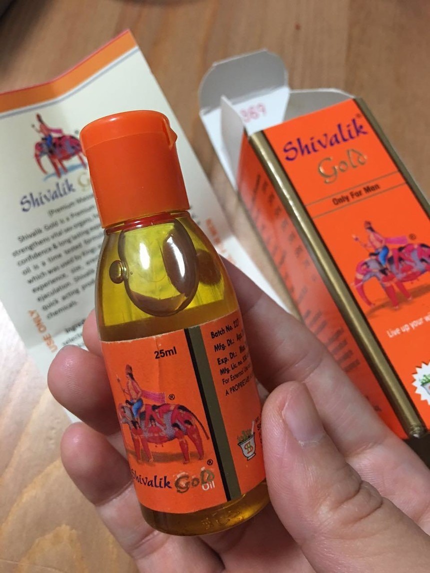 男性私处按摩精油黄金油,印度神油,印度原装进口,延时精油
