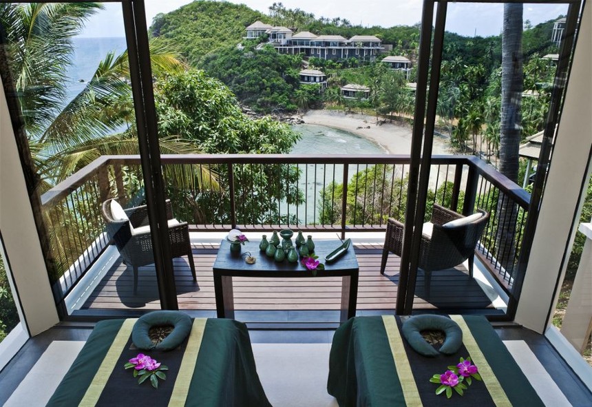 苏梅岛悦榕庄水疗中心 banyan tree spa samui