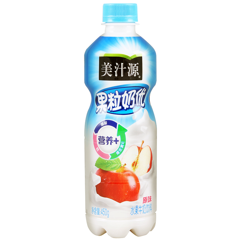 美汁源果粒优酸乳奶原味450克